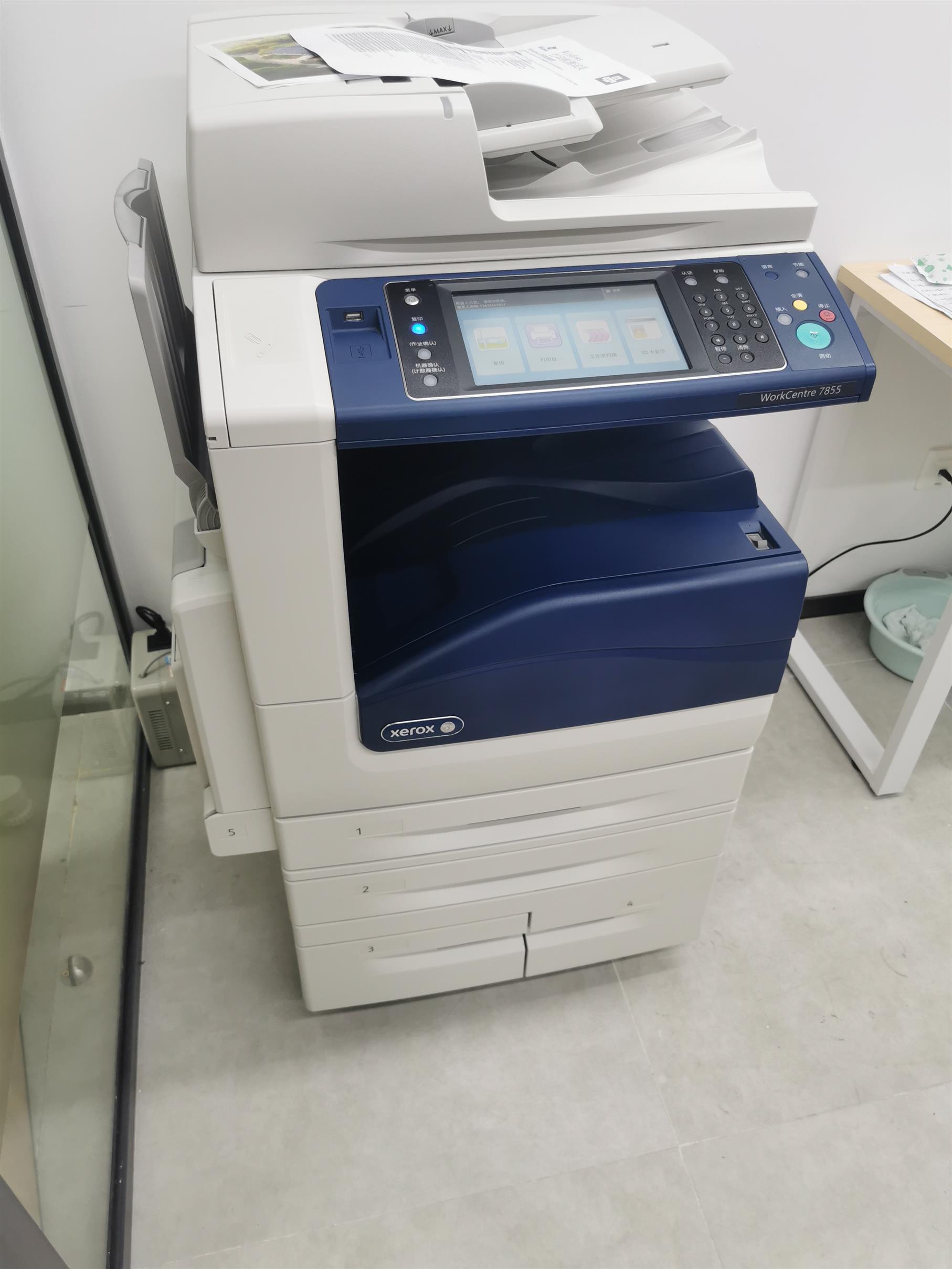 惠州彩色一体机出租代理 HP复印机