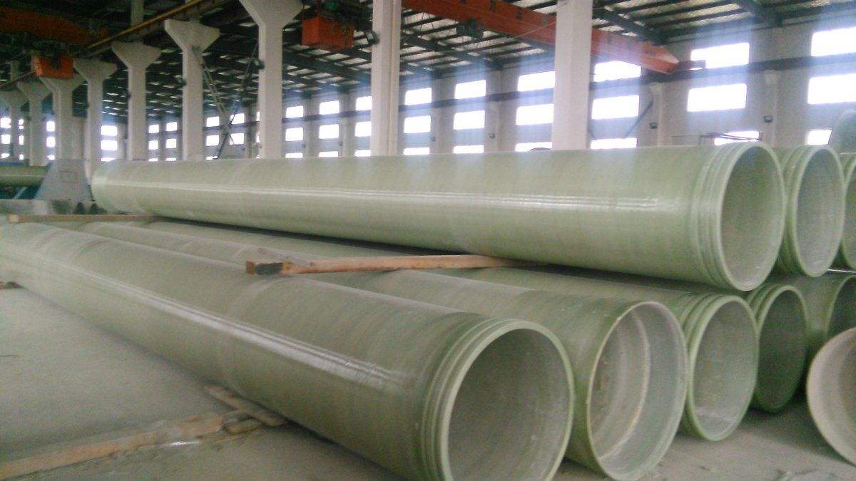 新疆克拉玛依市 玻璃钢管道 夹砂管道玻璃钢无机通风管道电缆穿线保护管