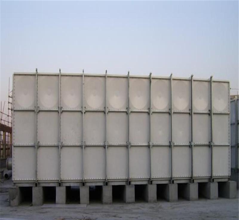 甘肃天水市 厂家销售玻璃钢水箱 组合式玻璃钢水箱50立方 玻璃钢模压水箱