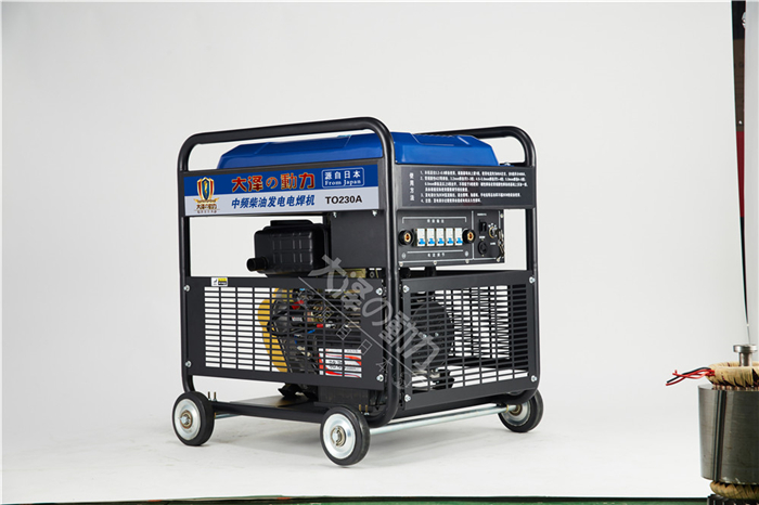 230A内燃柴油发电电焊机组手推式