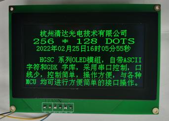 RS485串口-40度低温工作显示屏HGSC2561287