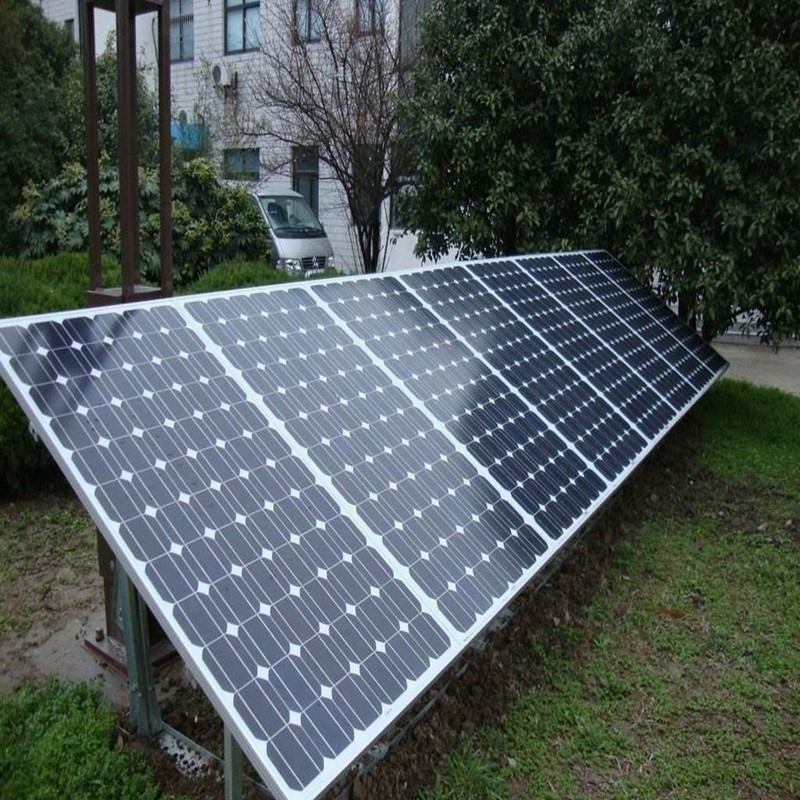 180W单晶太阳能板 太阳能电池板 发电板 光伏发电系统18V家用厂家