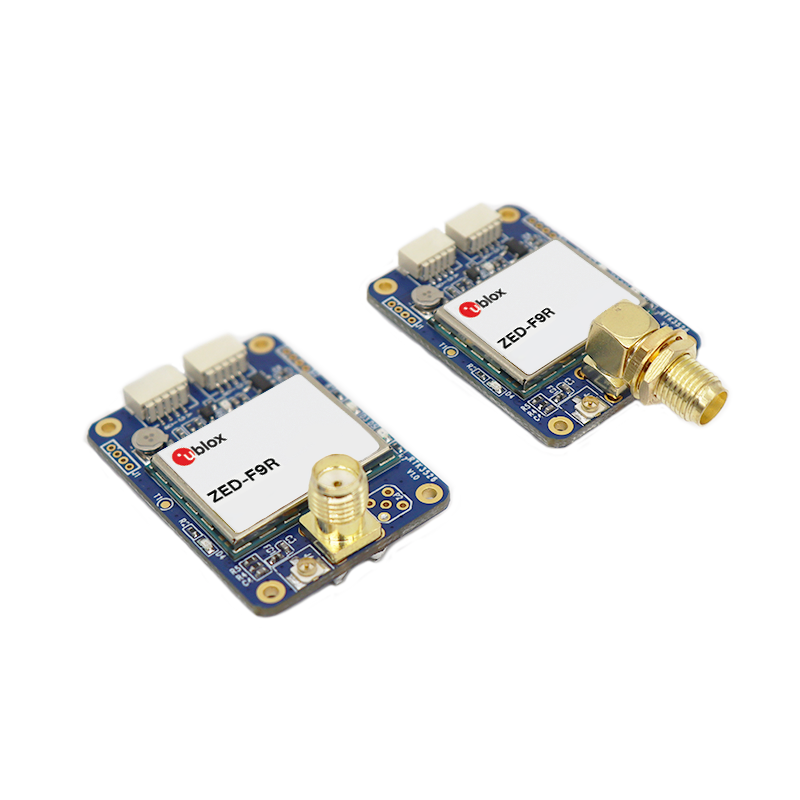 RTK差分厘米级GNSS定位GPS/BDS/GLONASS/Galileo ZED-F9R测试板卡