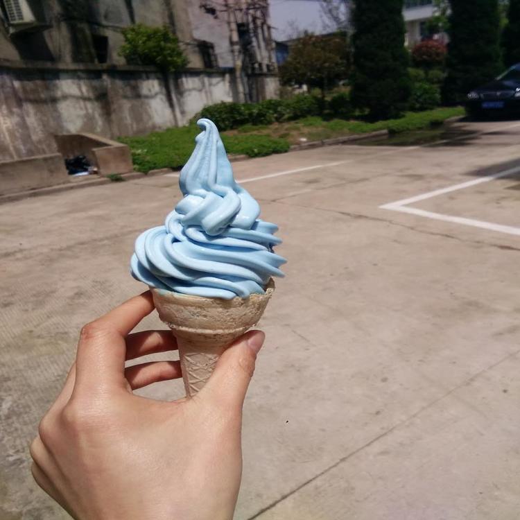 漯河彩色流动冰淇淋机