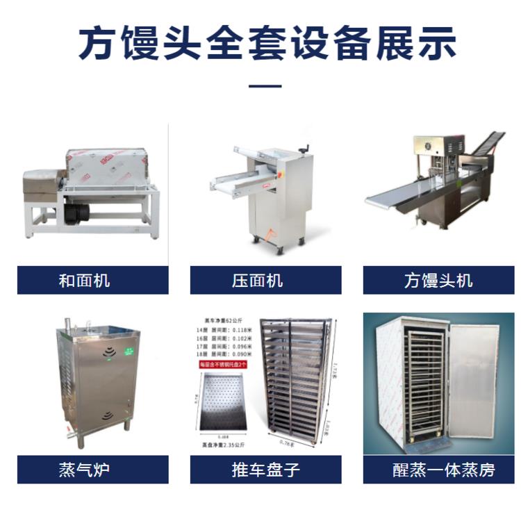 淮北自动馒头机 一小时做2000个 蒸烤馒头机
