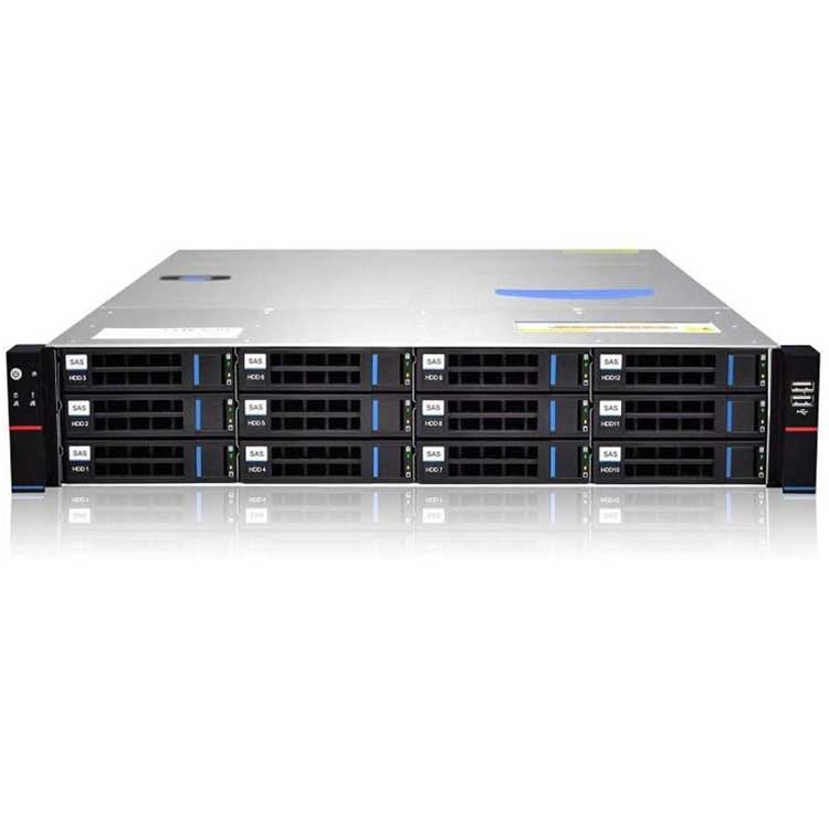 12盘位万兆NAS存储系统 磁盘阵列 网络存储系统