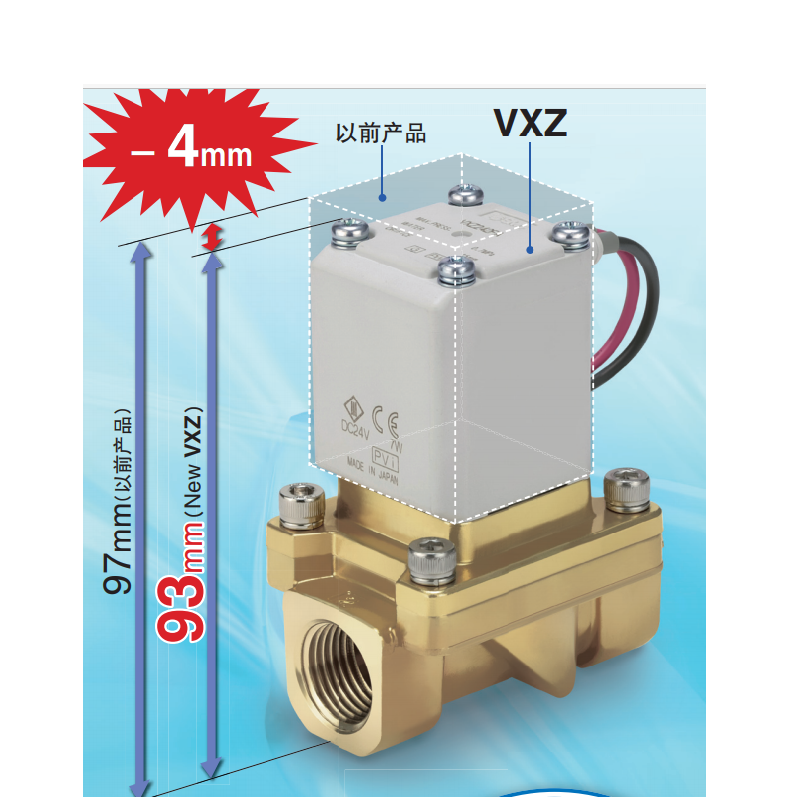 供应SMC VXZ242FM 零差压动作型二通电磁阀