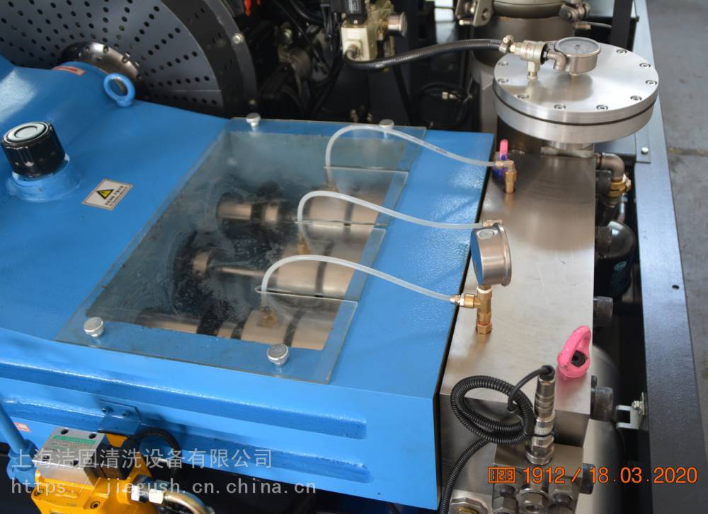 工业机械设备清洗 换热器反应釜清洗 上海洁固制造柴油机驱动 一对一服务