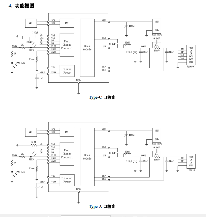 深圳库博电子 PD45W车充快充协议芯片 智融SW3526