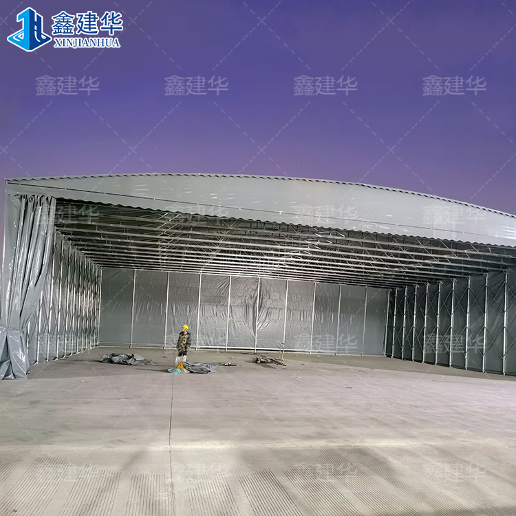 可移動雨棚推拉式雨棚推拉棚 大型活動推拉雨棚
