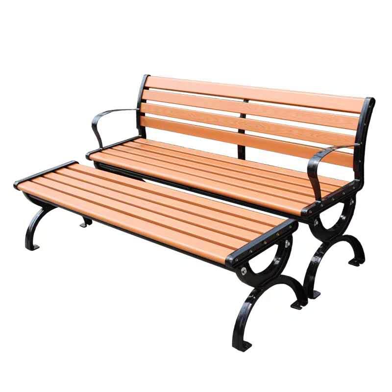 盐城园林景观长板凳生产企业 盐城广场塑木公园椅现货