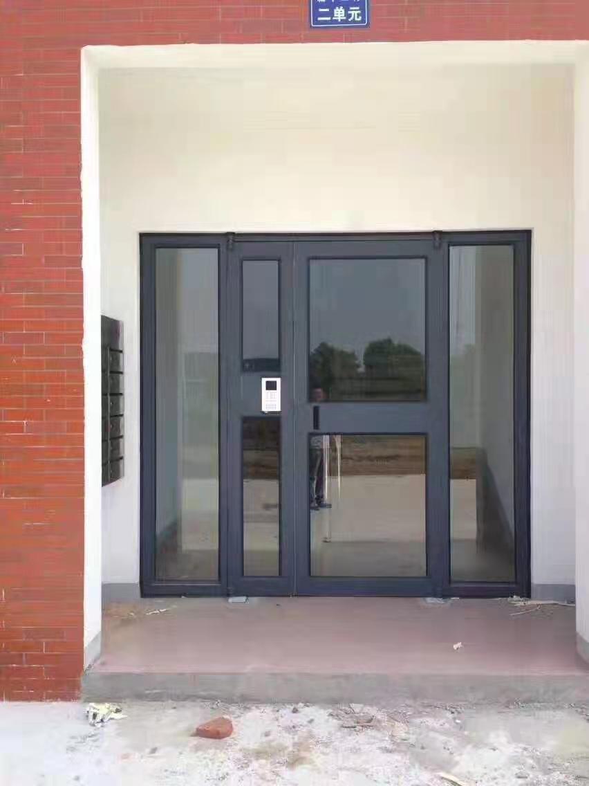 黄冈铝艺单扇大门型材门供应商 欢迎来电咨询 铝型材卷门