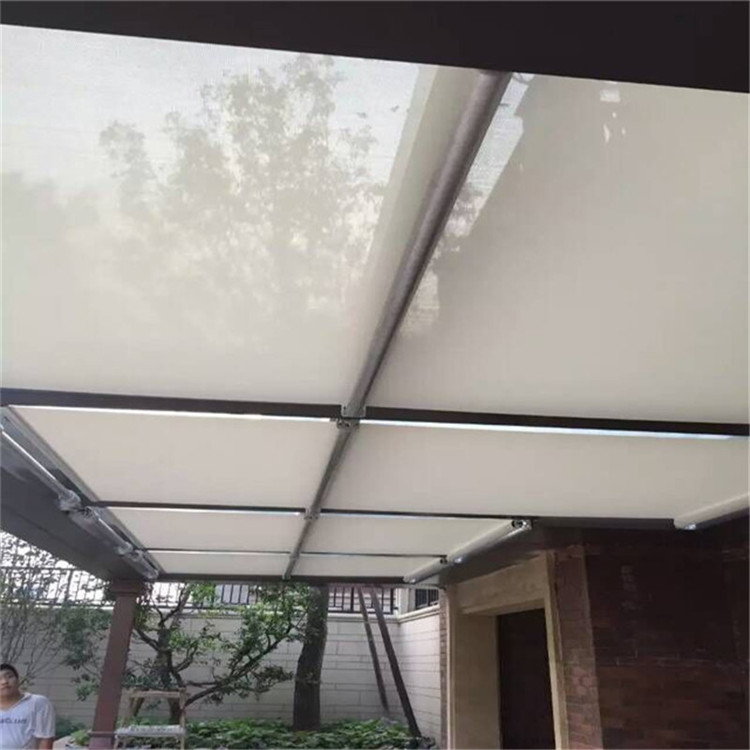北京玻璃房頂室內天窗遮陽簾 室內遮陽棚 支持