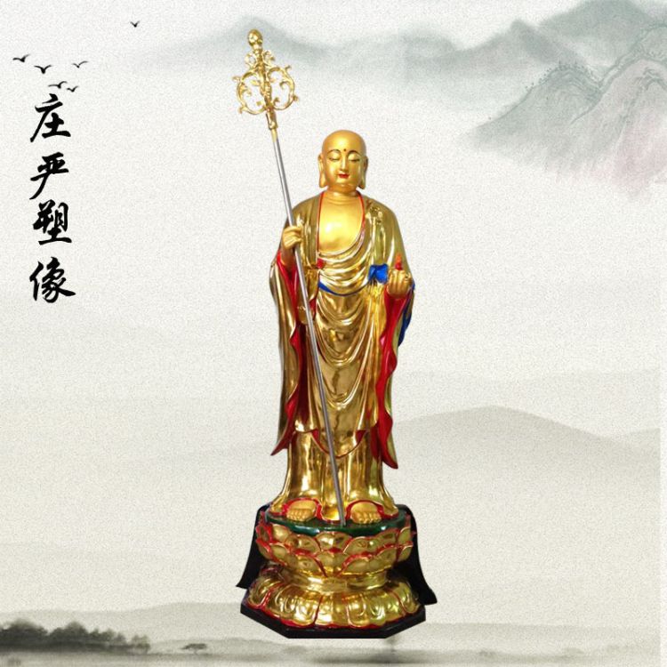 江苏铜雕十八罗汉佛像