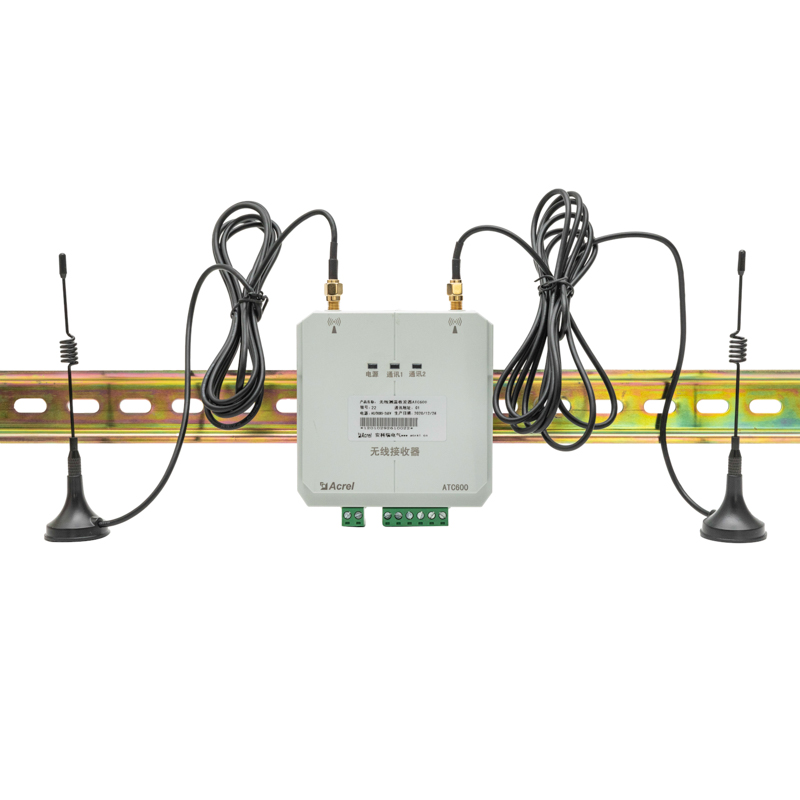 無線測溫收發器ATC600-C導軌安裝可接240個ATE傳感器