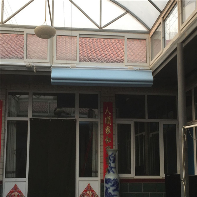 北京玻璃房顶卷帘供应