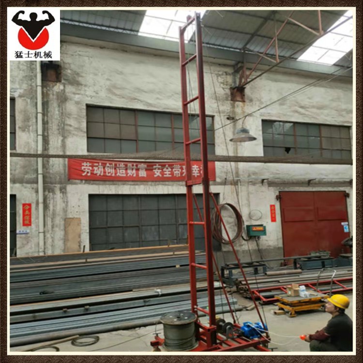 800公斤移动式垂直升降平台消防管道安装升降机风管升高升砖机
