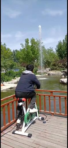 廊坊多功能脚踏车喷泉定制