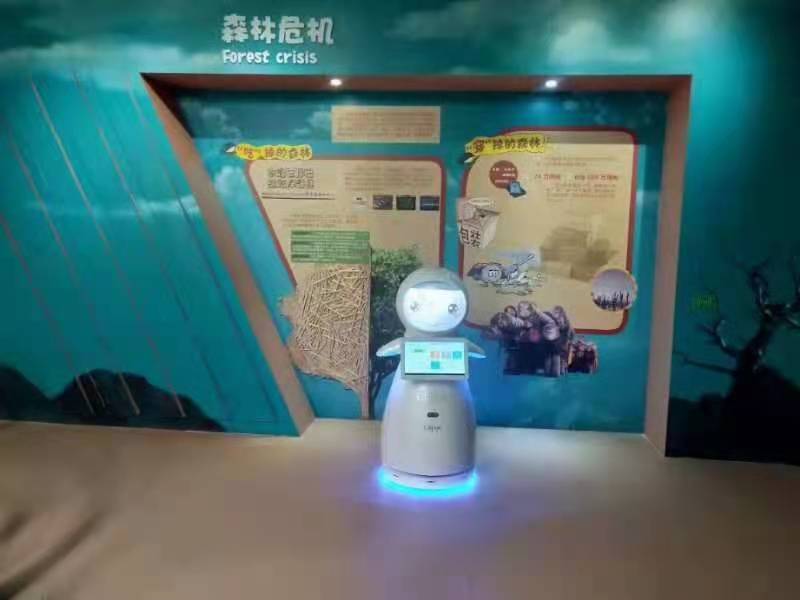 四平博物馆讲解机器人公司 激光自主导航