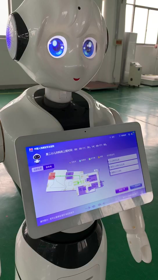 南阳展馆讲解机器人接待服务