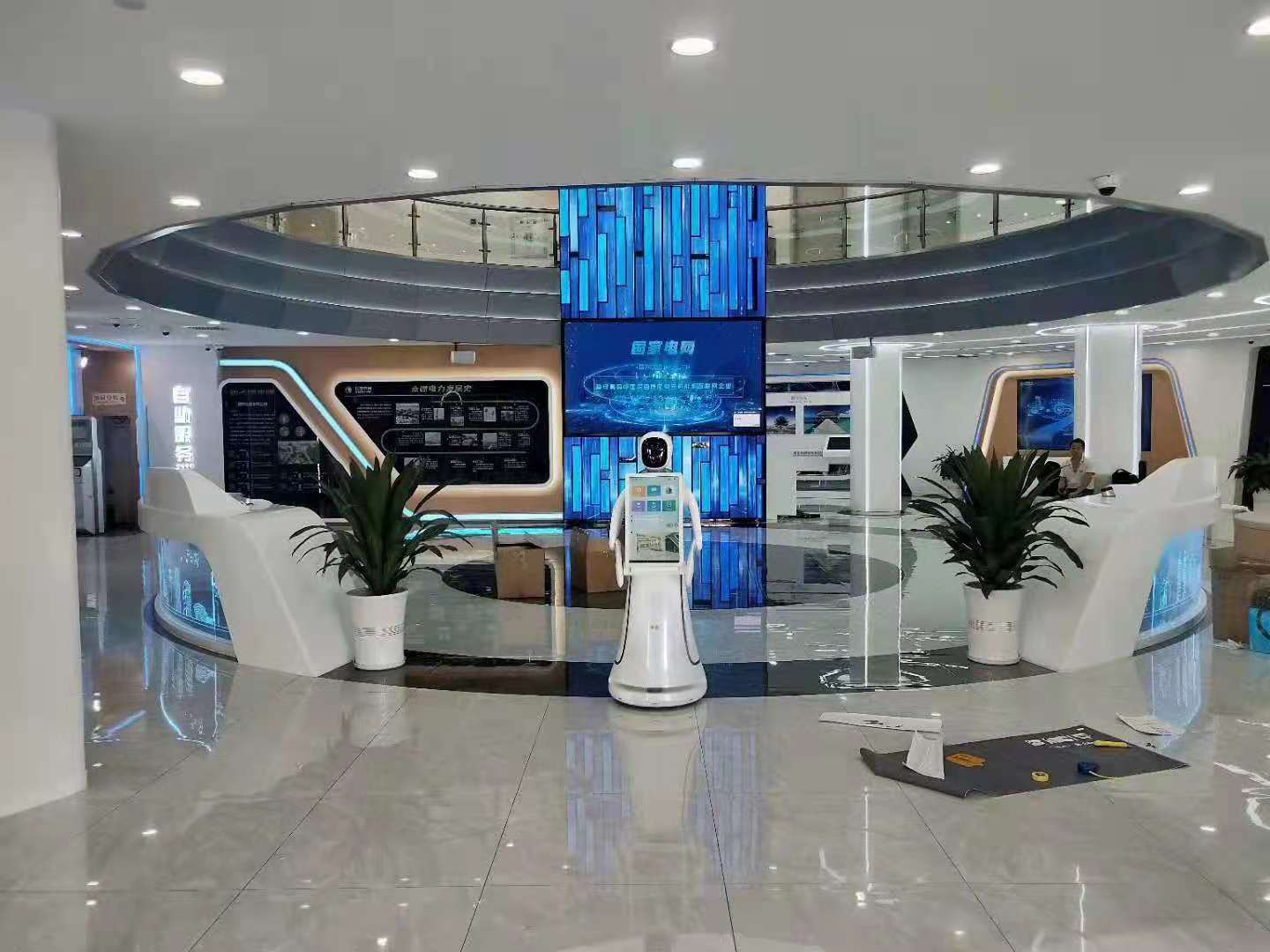 扬州展馆讲解机器人接待服务