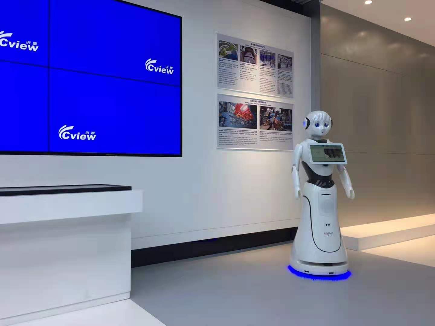 宁波展馆讲解机器人自主导览