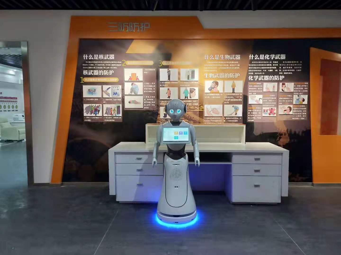 宁波展馆讲解机器人自主导览
