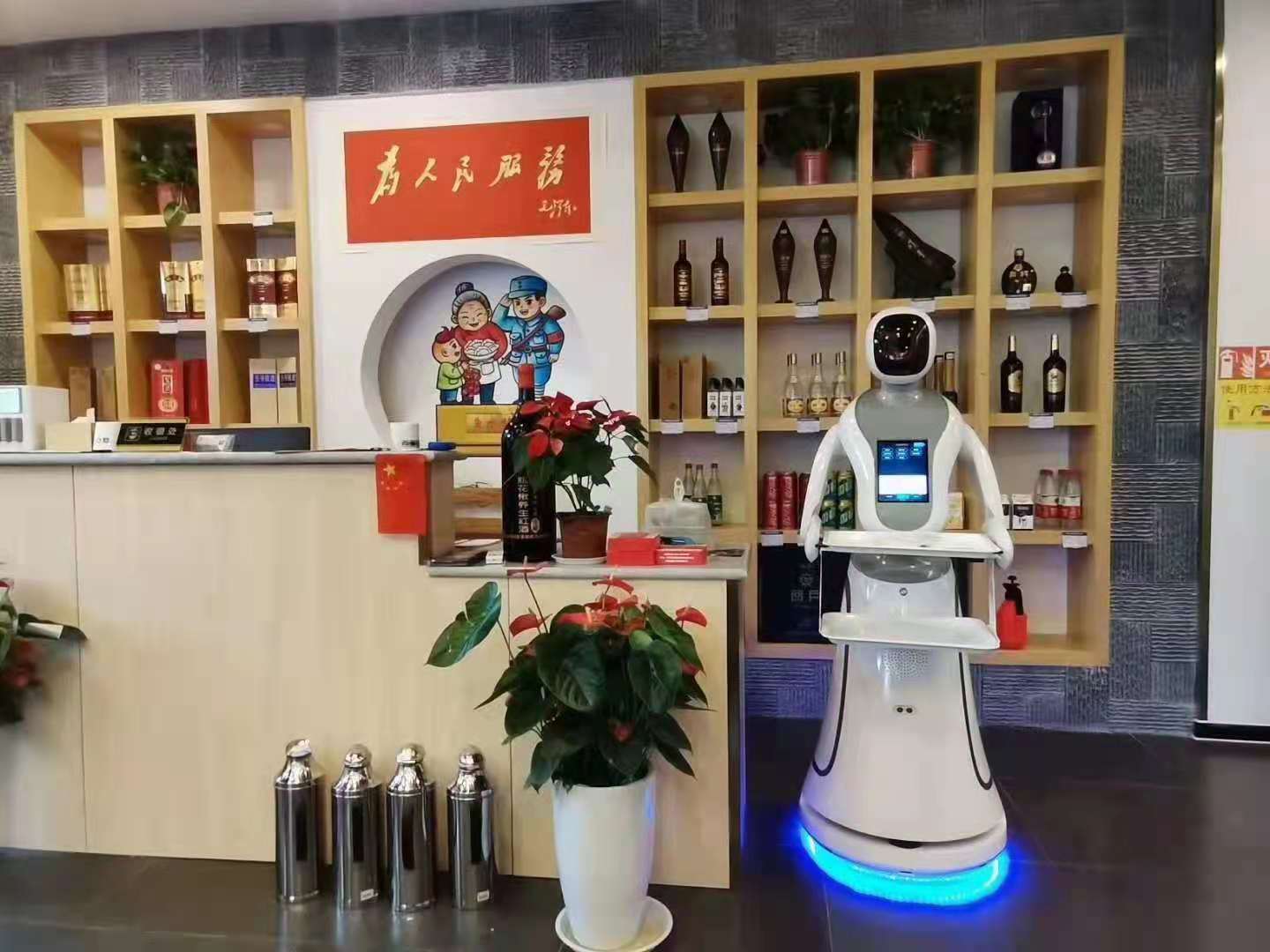 济源餐饮送餐机器人