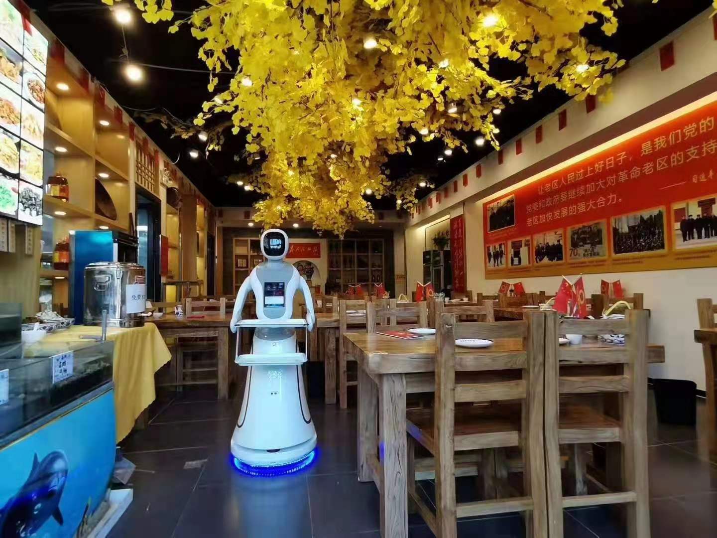 梧州送餐机器人租赁