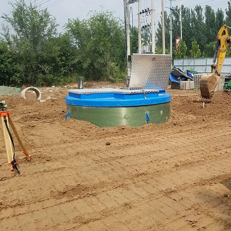 一体化雨水提升泵站 澄迈县一体化提升泵站 智能排放