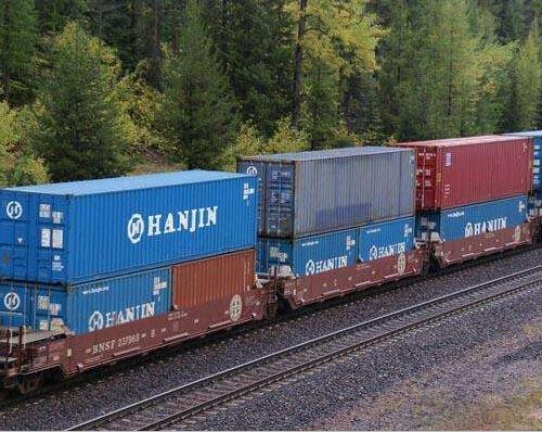 中国各地—霍尔果斯—中亚五国的铁路车皮，集装箱服务