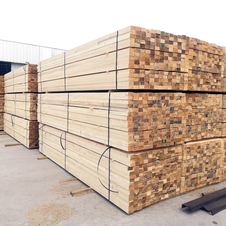 工地木架板厂 建筑方木