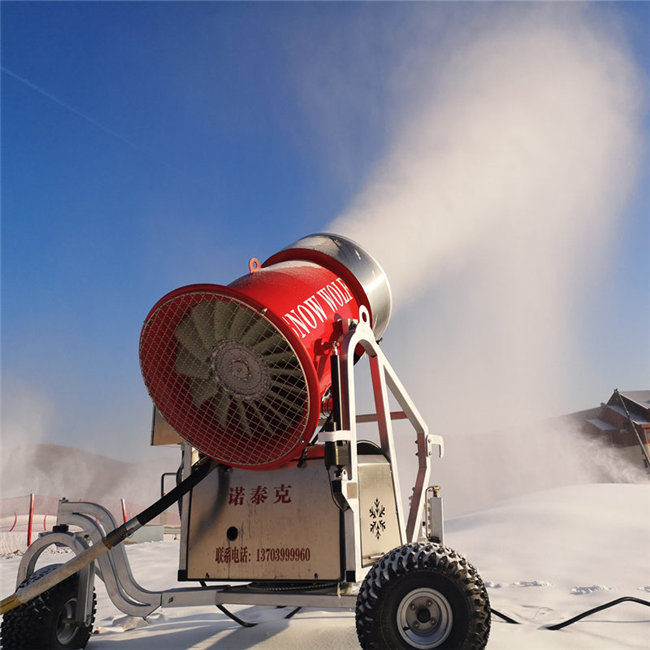 江西多角度旋转风筒造雪机 系统设计合理 诺泰克造雪机厂家