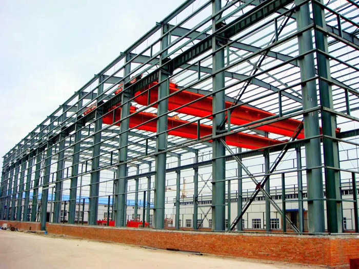 新疆大跨度钢结构厂房-远东伟业