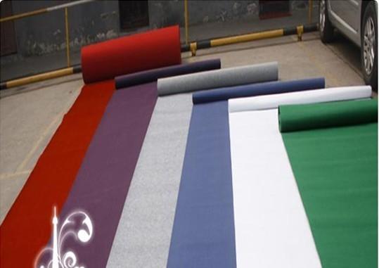 厂家定制一次性地毯 展览地毯 婚庆活动红毯