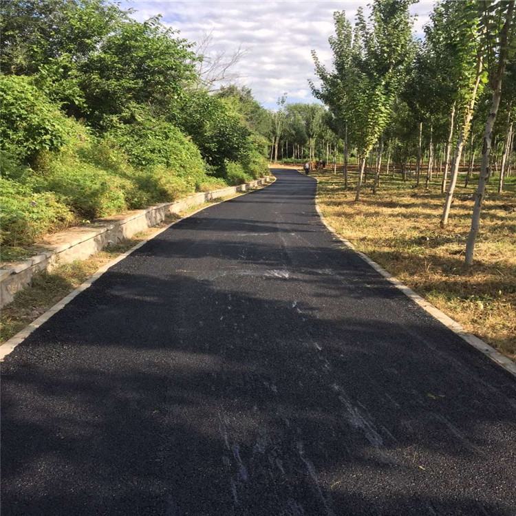 长沙新路安 承接小区白改黑工程 公园人行道沥青路面