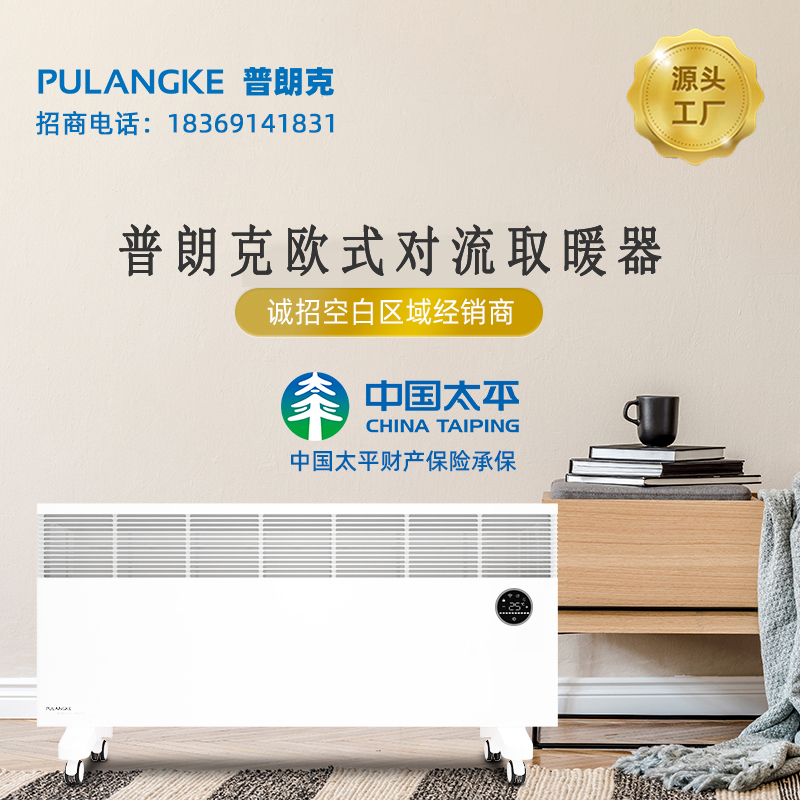 普朗克PULANGKE对流式卧室取暖气速热家用电暖风电暖气电暖器