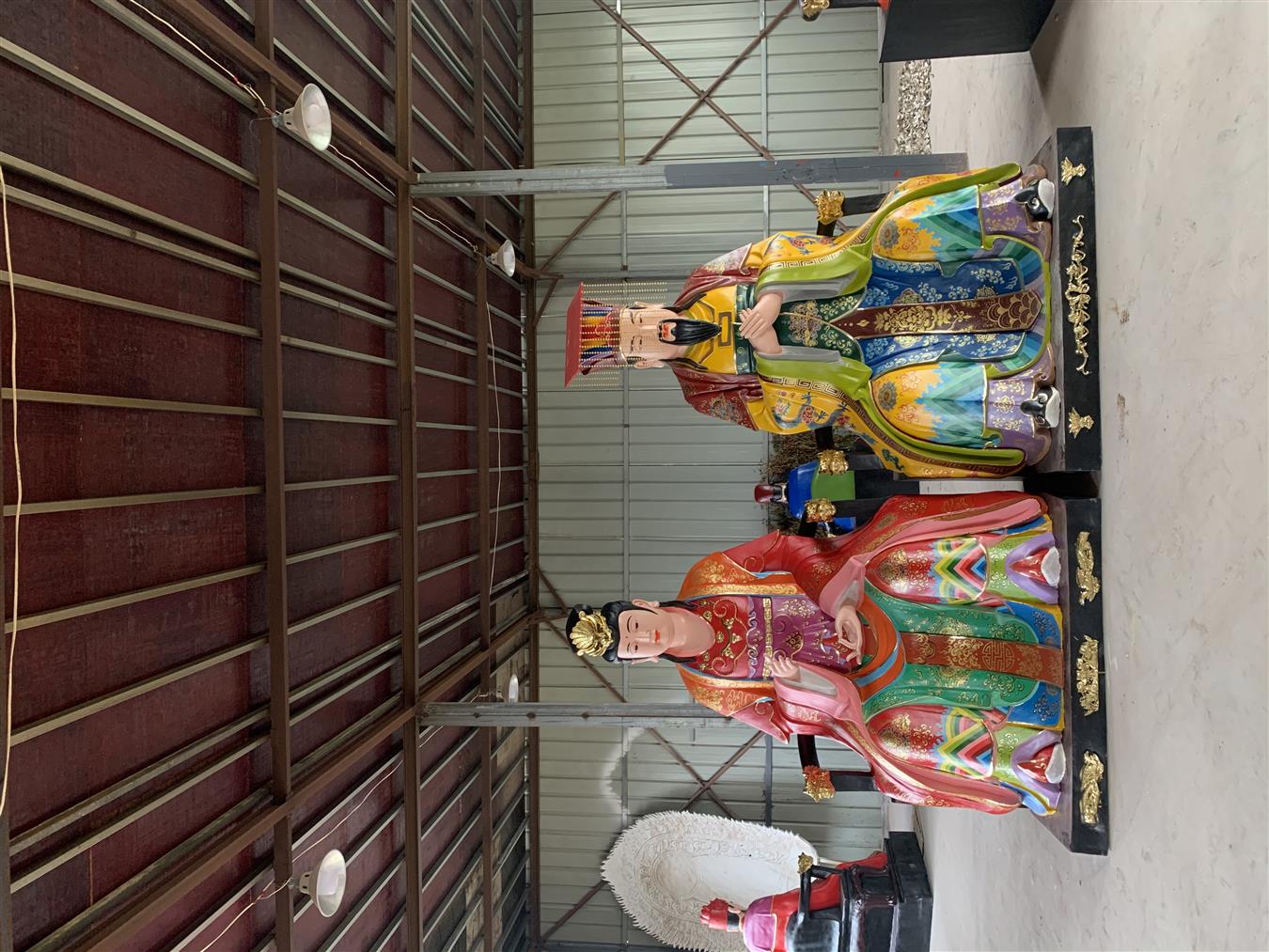 厂家雕刻 广州1.3米玉皇大帝佛像