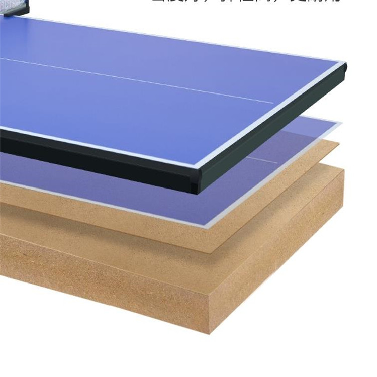 白山室内折叠乒乓球台 单折移动乒乓球台 选好不选贵