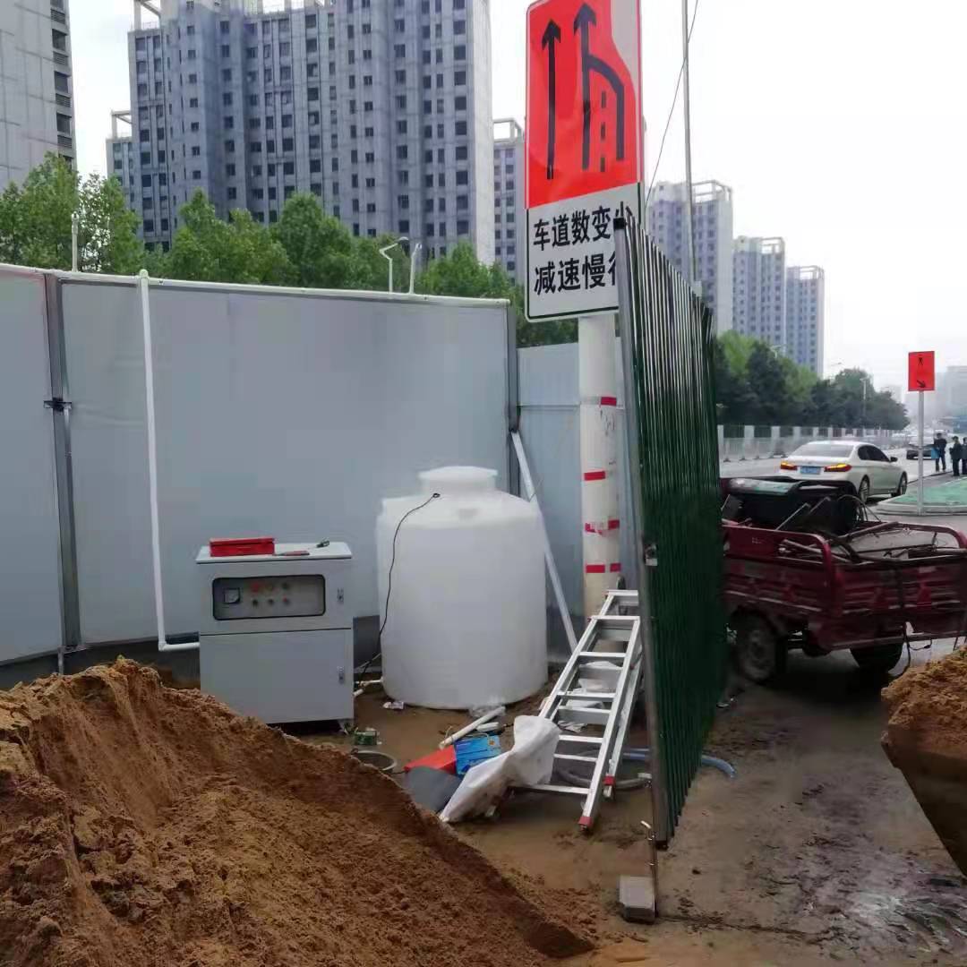 扬州工地围挡喷淋-钢结构厂房喷淋安装