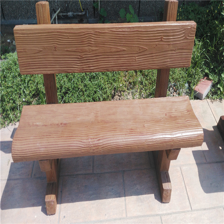 德州齐河供应水泥桌椅价格 仿木桌凳生产厂家 可定制颜色