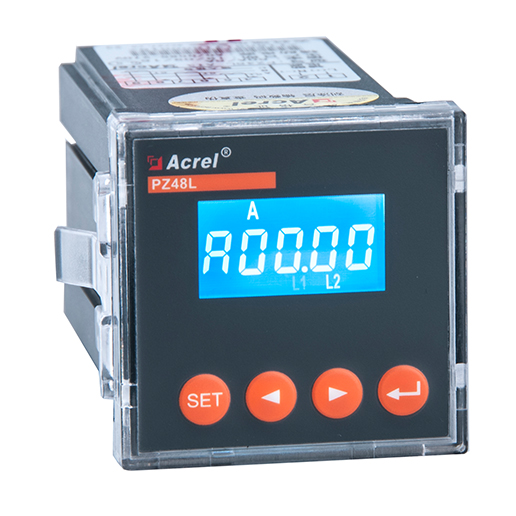 單相電壓電流表PZ48L-AI/AV可帶485通訊