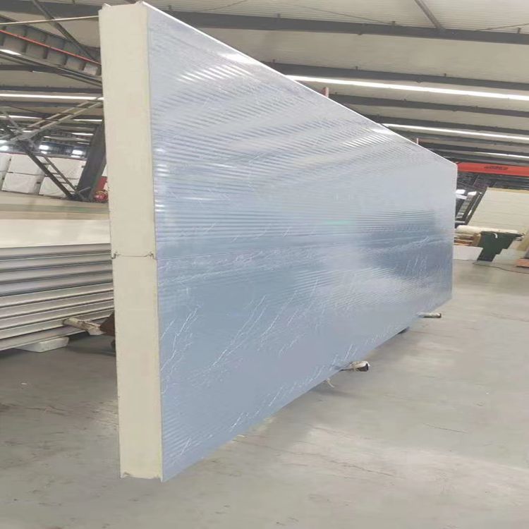 聚酯冷库板 PU聚酯夹芯板 硬质聚酯彩钢板 外墙保温板