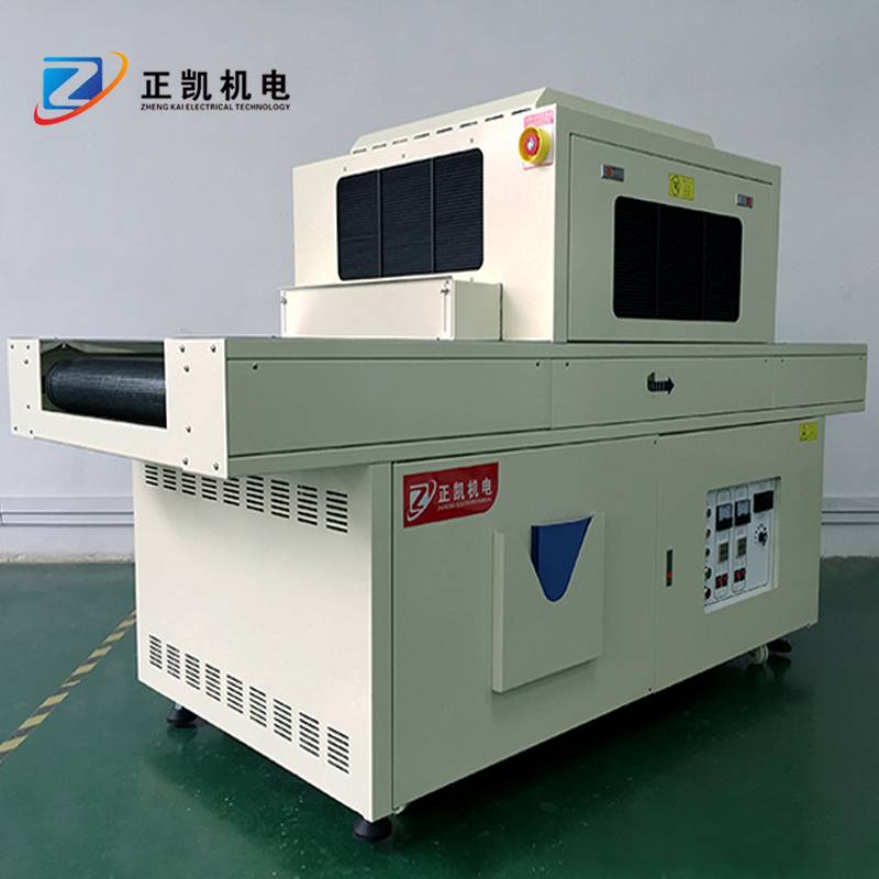 油墨固化机 UVLED紫外线固化设备ZKUV-752MTC表面印刷后UV干燥机