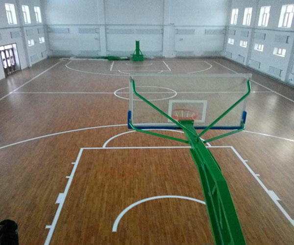 银川篮球木地板安装