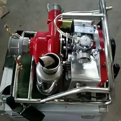 林晟LSJ-05高扬程水泵 便携高压接力消防水泵 背负式森林消防水泵 远程森林灭火水泵