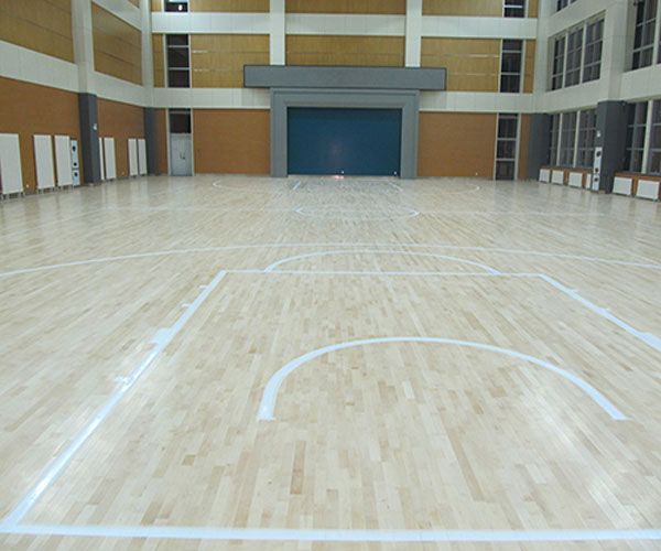 淮北篮球木地板安装