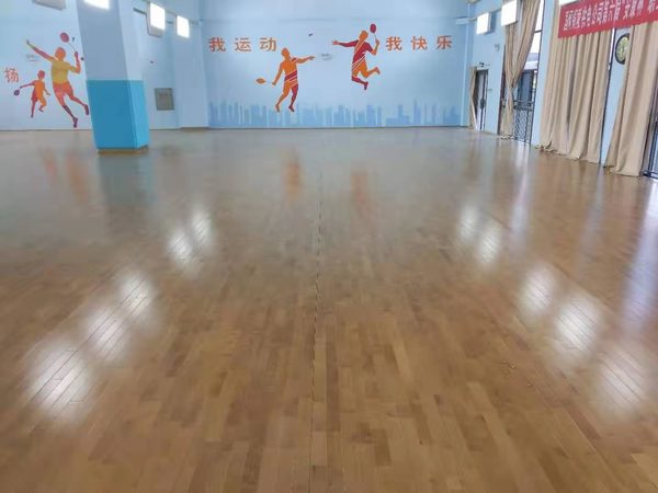 铜陵健身房运动木地板施工 安徽实阳体育