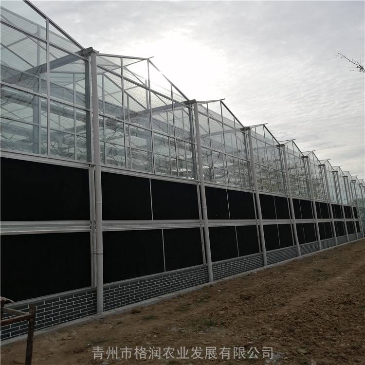 江西玻璃温室大棚承建 温室大棚玻璃钢架 智能温室玻璃大棚工程建造