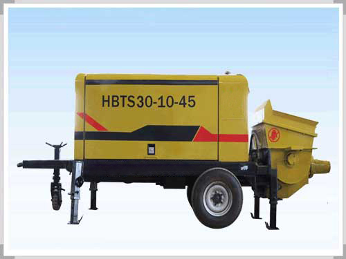 建德_矿用混凝土泵HBMG30|电动机混凝土泵|柴油机混凝土泵对比